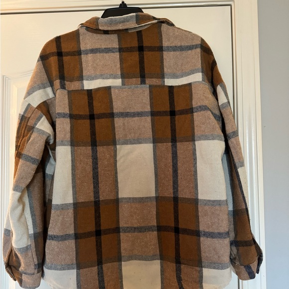 Plaid Fall Shacket - Picture 3 of 5
